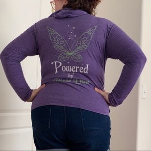 TinkerBell Inspired Hooded Long Sleeve